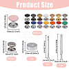 Iron Garment Rivets DIY-CA0007-80-2