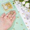 80Pcs Alloy Stud Earring Findings FIND-DC0007-32-3