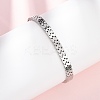 304 Stainless Steel Micro Pave Cubic Zirconia Hinged Bangles for Women BJEW-Z146-02P-4