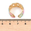 304 Stainless Steel Cuff Open Rings for Women LS-RJEW-I113-02G-01-5