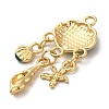 Alloy Enamel Pendants FIND-Z006-11B-KCG-2