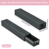 Paper Cardboard Jewelry Set Drawer Boxes CON-WH20008-11C-2