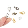 Alloy & Brass Lobster Claw Clasps FIND-MSMC003-01-3