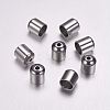 Tarnish Resistant 316 Surgical Stainless Steel Cord Ends LS-STAS-F117-55P-5mm-1