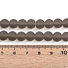 Transparent Glass Beads Strands GLAA-T032-T8mm-MD02-4