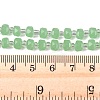 Imitation Jade Glass Beads Strands GLAA-P076-01B-02-4