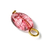 Natural Quartz Pendants PALLOY-JF01040-5