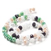 Glass Beads Strands EGLA-A034-M8mm-42-5