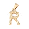 304 Stainless Steel Pendants LS-STAS-F235-01G-R-1
