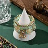 1 Set Acrylic & Glass Beaded Stretch Bracelet Sets BJEW-SP0001-11-5