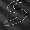 Brass Round Snake Chain Necklace Making MAK-T006-11B-S-3