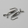 316 Stainless Steel Earring Hooks STAS-WH0031-18P-2
