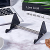 1-Tier Acrylic & Alloy Keyboard Display Stands ODIS-WH20003-02B-03-4