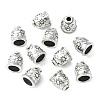 Apetalous Alloy Cord End Caps LS-TIBEB-0672-AS-RS-3