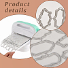 Label Frame Theme Carbon Steel Cutting Dies Stencils DIY-WH20007-66-5