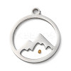 Non-Tarnish 201 Stainless Steel Pendants LS-STAS-D041-17P-1
