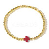 Brass Round Beaded Bracelets for Women SB9067-13-1