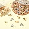 30Pcs 2 Colors 201 Stainless Steel Pendants RESI-SZ0003-21-4