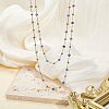 304 Stainless Steel Link Chain Necklaces NJEW-SW00051-3