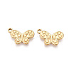 304 Stainless Steel Butterfly Pendants STAS-T069-33G-1