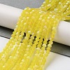 Imitation Jade Glass Beads Strands EGLA-A034-T3mm-MB17-2