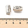 Tibetan Style Alloy European Beads TIBE-L008-27AS-3