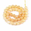 Anti-Tarnish Electroplate Glass Beads Strands GLAA-N064-10mm-11-2