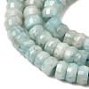 Natural Amazonite Heishi Beads Strands G-A299-A11-01-4