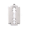 Non-Tarnish 201 Stainless Steel Pendants STAS-K003-09P-2