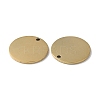 304 Stainless Steel Pendants STAS-Q308-09O-G-2