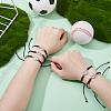 20Pcs 5 Styles Sport Theme Alloy Link Bracelets BJEW-GA0001-20-3