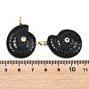 Natural Obsidian Pendants G-H353-02G-06-3