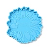 DIY Pet Theme Sunflower with Paw Print Pendant Silicone Molds SIMO-H010-04-2