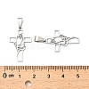 201 Stainless Steel Pendants STAS-K310-01B-P-3