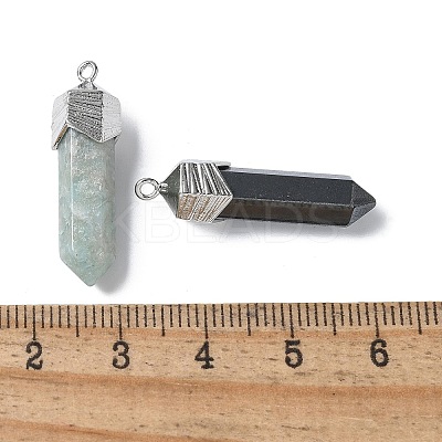 Natural Mixed Stone Faceted Pendants G-G181-03P-01-1
