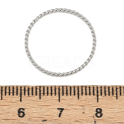 304 Stainless Steel Finger Rings for Women RJEW-K301-08A-P-1
