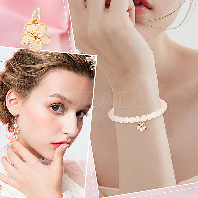 40Pcs Rack Plating Alloy Charms FIND-BBC0004-44-1