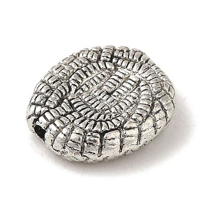Tibetan Style Alloy Beads TIBEB-L007-04AS-1