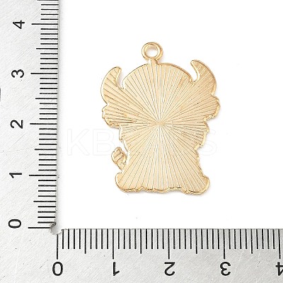Thanksgiving Day Alloy Enamel Pendants ENAM-I076-01G-01-1