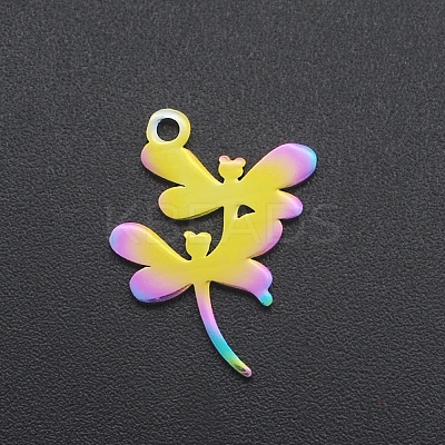 Ion Plating(IP) 201 Stainless Steel Pendants STAS-R111-JA550-1