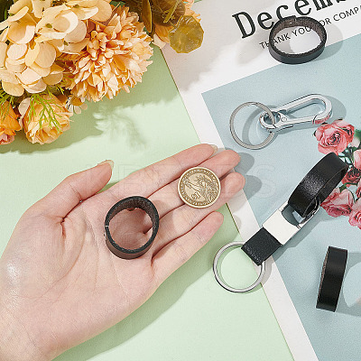 Belt Ring Keeper Keychain Making Kit DIY-GO0001-76-1