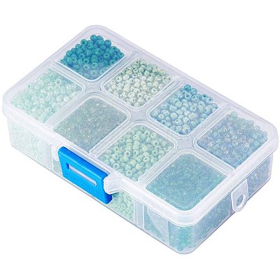 8/0 Round Glass Seed Beads SEED-PH0006-3mm-07-1