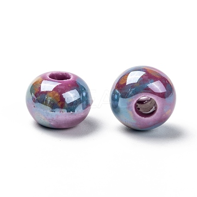 Handmade Porcelain European Beads OPDL-Q100-1-1