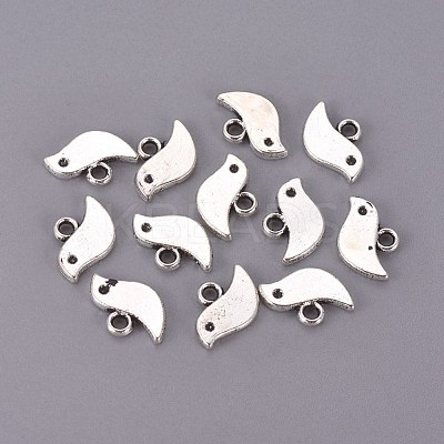 Tibetan Style Alloy Charms TIBEP-A18898-AS-LF-1