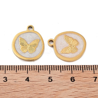 Ion Plating(IP) 316 Surgical Stainless Steel Pendants STAS-U014-53G-01-1