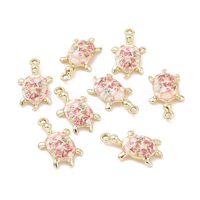 Alloy Enamel Pendants FIND-E031-01LG-02-1