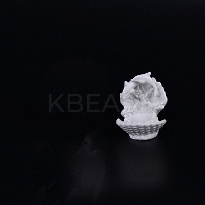 Resin Crystal Ball Display Pedestal DJEW-PW0009-030A-1