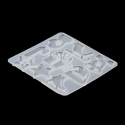 DIY Christmas Silicone Pendant Molds DIY-F140-02E-1