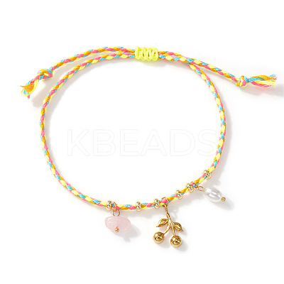 Bohemian Stainless Steel Rope Charm Bracelets GG6852-1-1