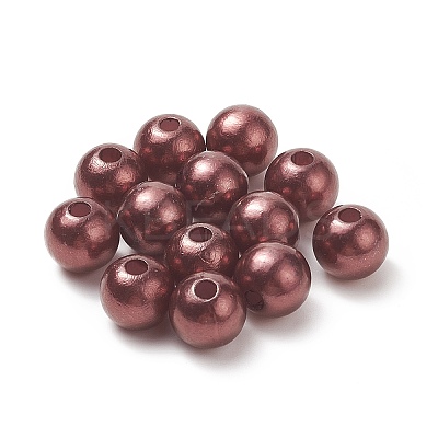 Imitation Pearl Acrylic Beads PL610-06-1
